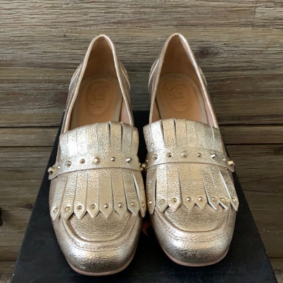 Franco Sarto Shoes - ✨ Franco Sarto Loafers Gold ✨